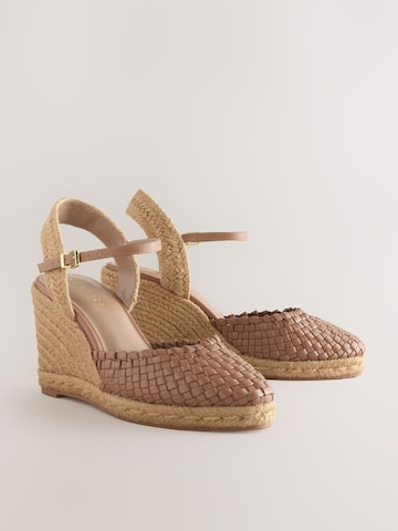 Décolleté sling 'Forever Comfort®' di Next in marrone