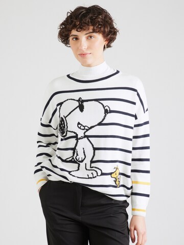 Frogbox Sweter w kolorze niebieski: przód