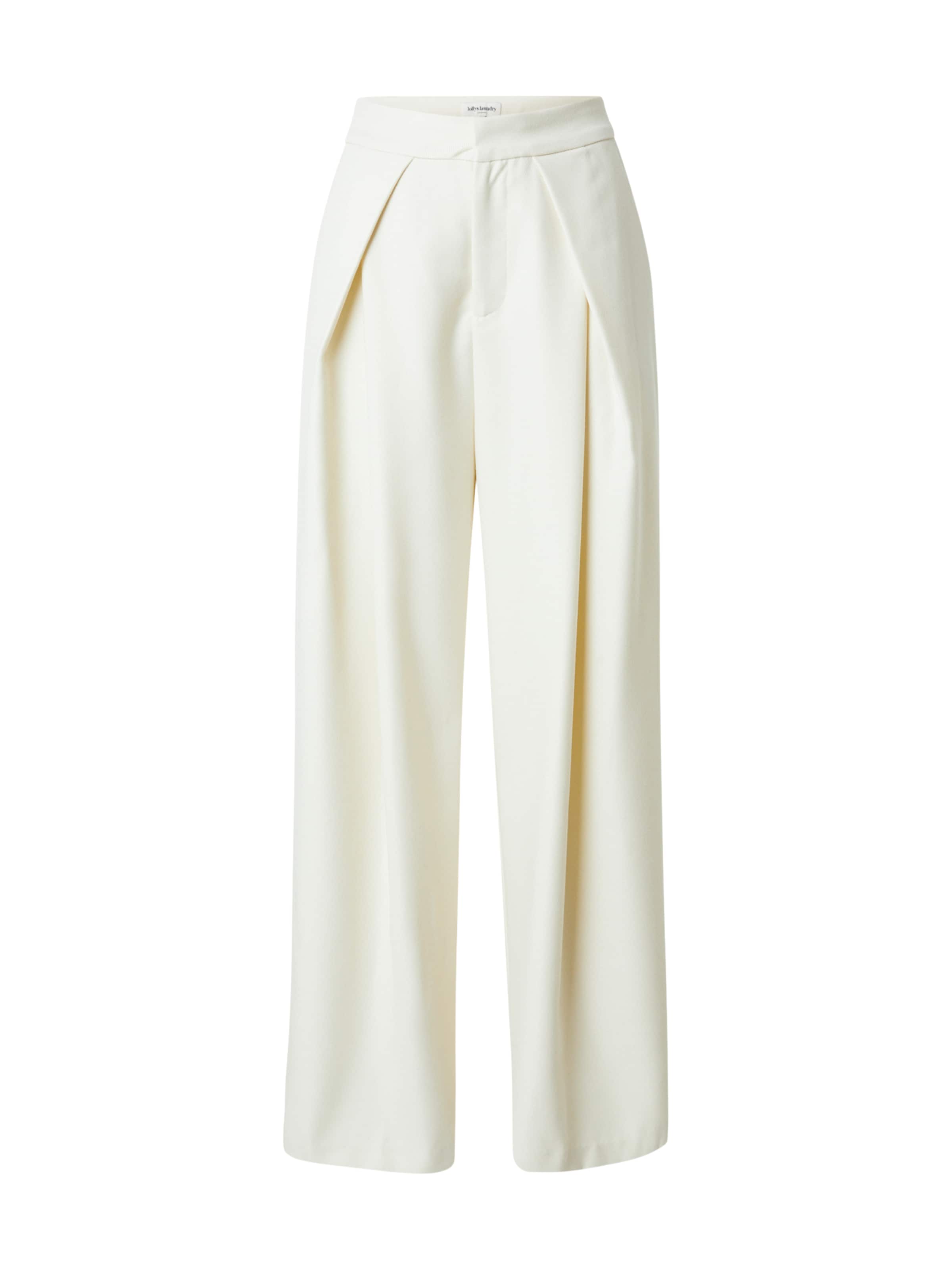Wide Leg Pantalon à pince 'Zola' Lollys Laundry en beige : devant