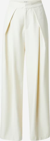 Wide Leg Pantalon à pince 'Zola' Lollys Laundry en beige : devant