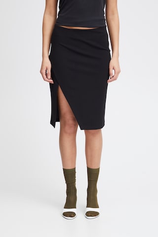 ICHI Skirt 'KATINE' in Black: front