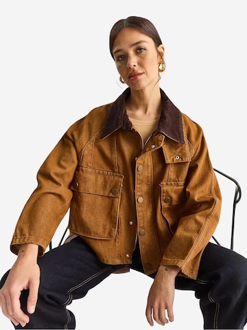 Bianco Lucci - Casaco meia-estação em castanho