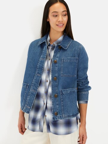 CAMEL ACTIVE Jeansjacke aus Baumwolle in Blau