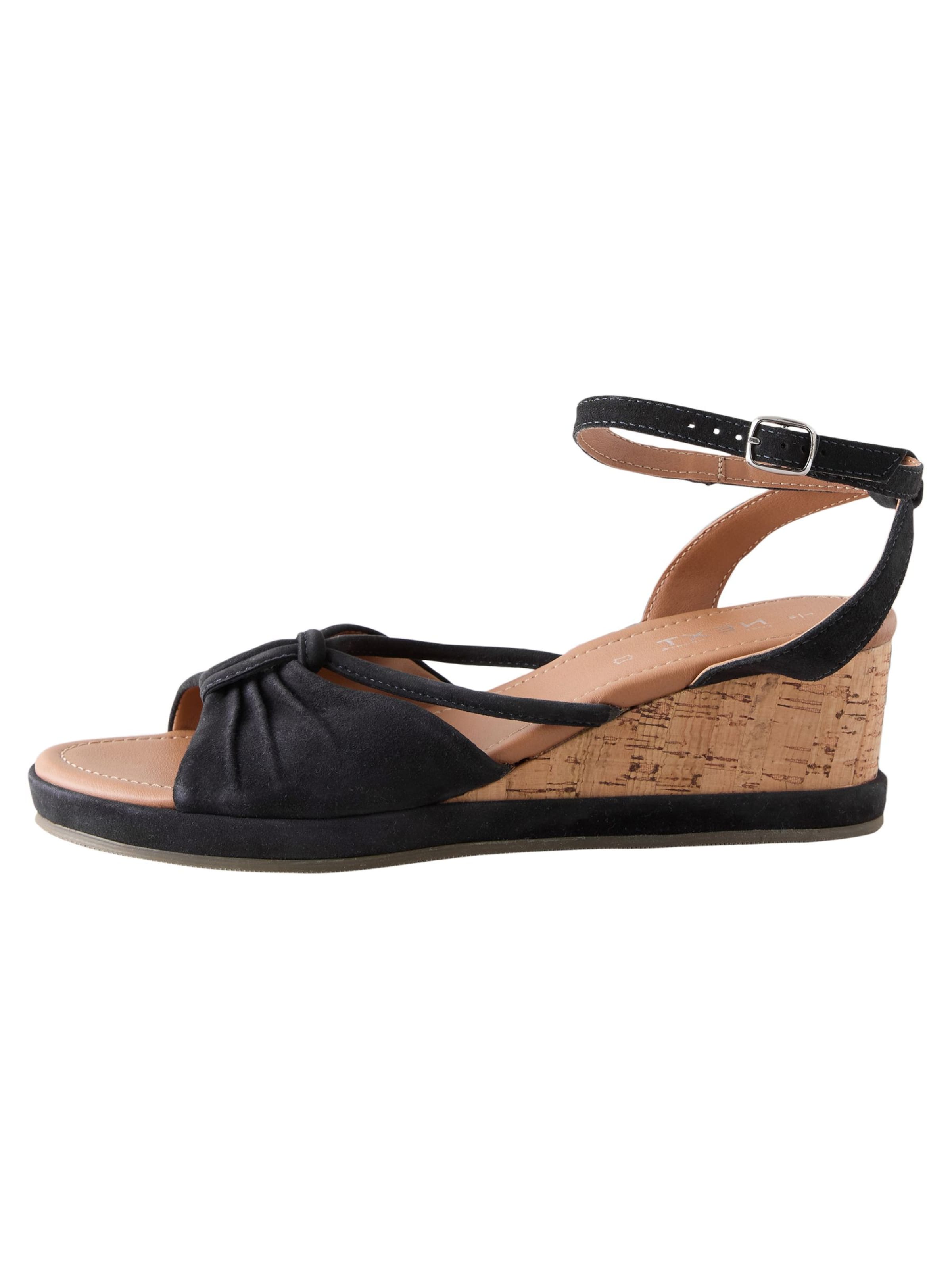 Sandale &#x27;Forever Comfort&#x27; de la Next pe negru: față