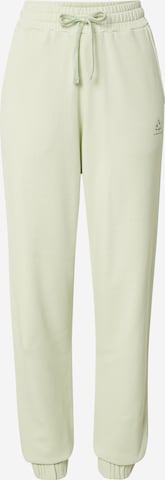 Tapered Pantaloni 'Chroma Capsule' di NU-IN in verde: frontale