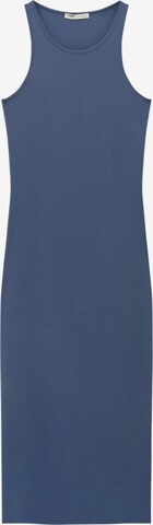 Pull&Bear Jurk in Blauw: voorkant