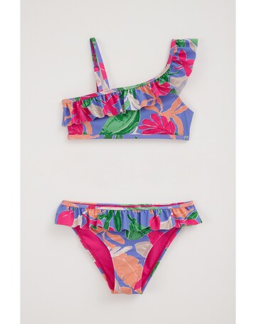 WE Fashion Korzet Bikiny - Modrá