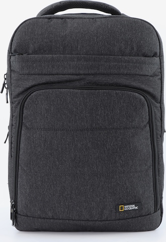 National Geographic Backpack in Grey: front