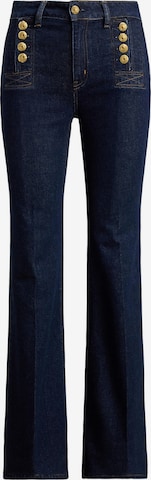 mėlyna Lauren Ralph Lauren Platėjantis Džinsai: priekis