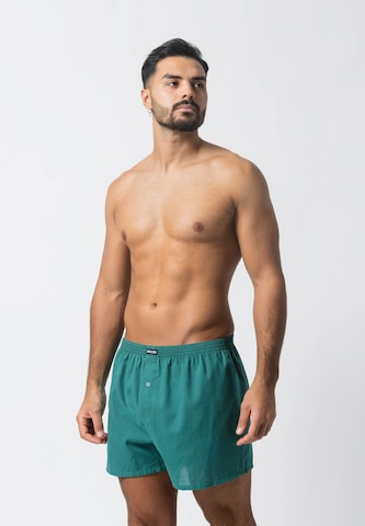 SNOCKS Boxer shorts 'American' in Green