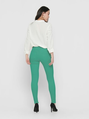 ONLY Skinny Jeans 'Blush' in Grün