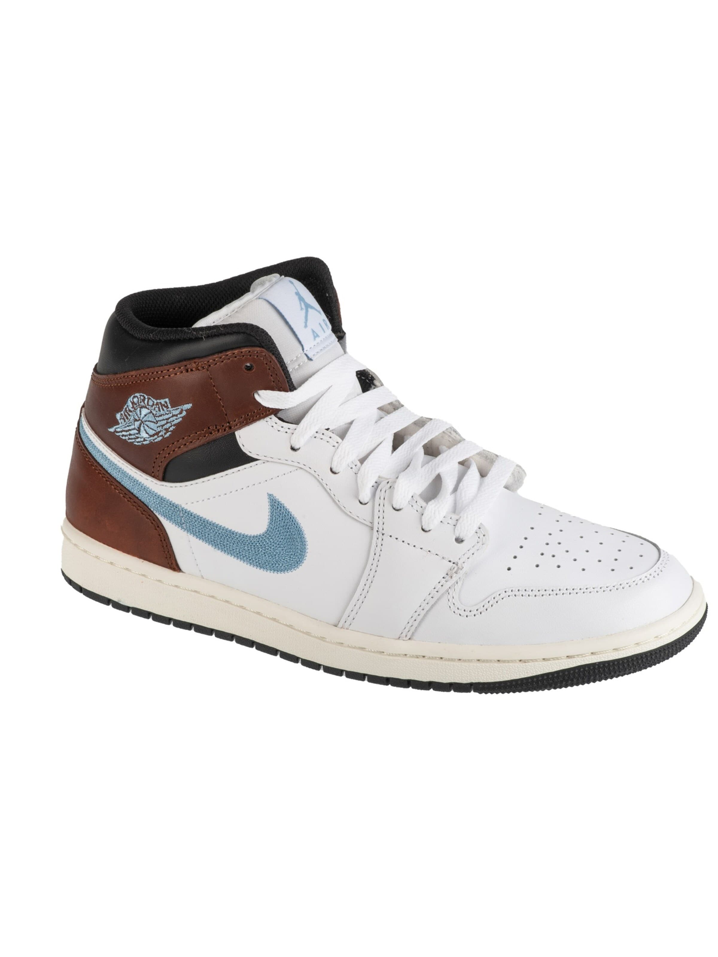 Jordan Platform trainers 'Air Jordan 1 Mid' in 44,5 in White, Item view