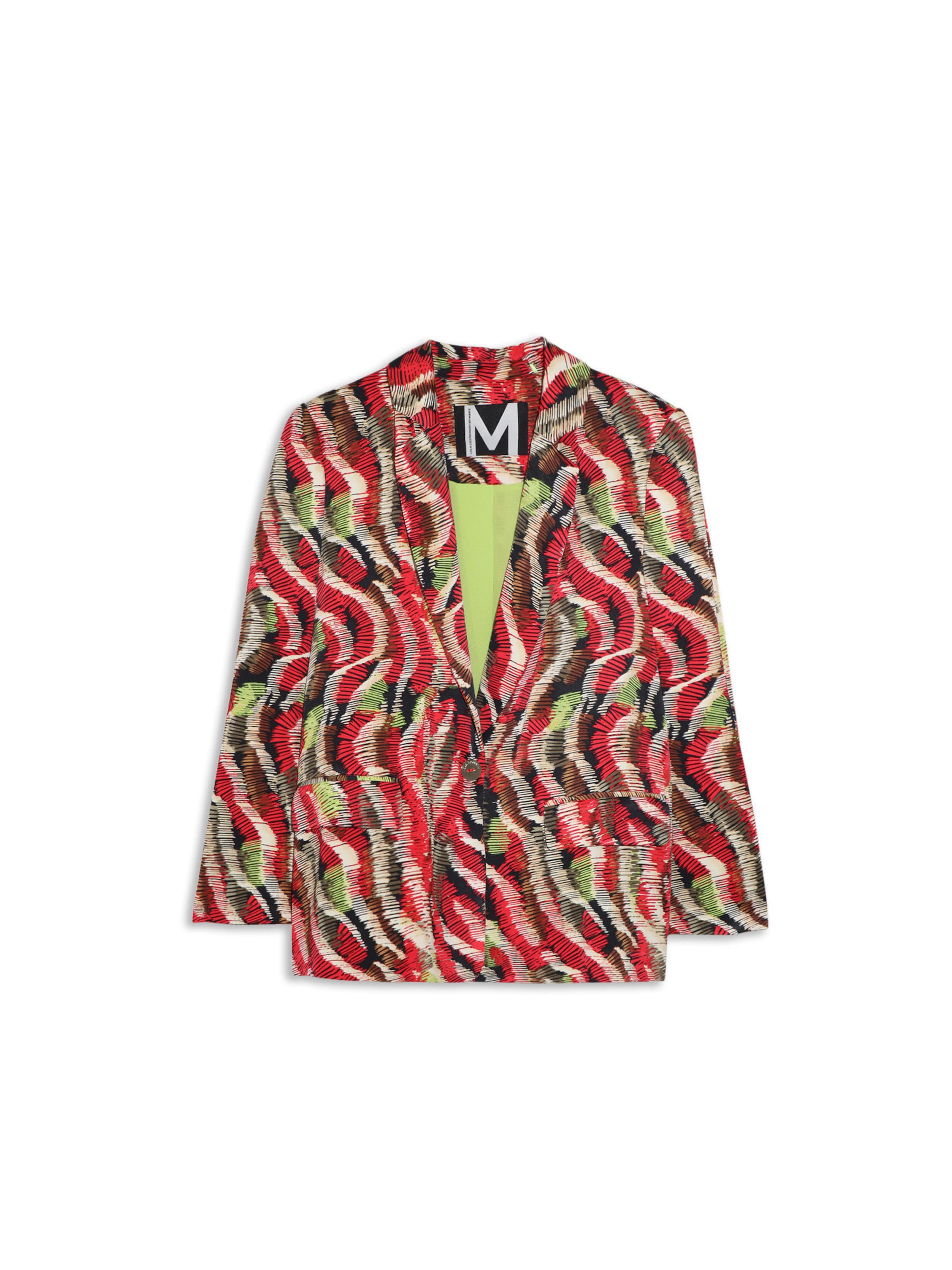 Lola Casademunt - Blazer en rojo: frente