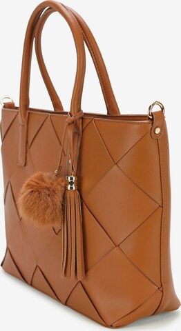 Emma & Kelly Handtasche 'Berkley' in Braun