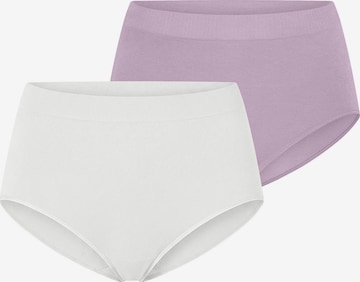 SCHIESSER Shapingslip ' Retro - Classic Seamless ' in Lila: voorkant