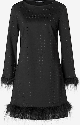 Ana Alcazar Abendkleid 'Aboa' in Schwarz: Vorderseite