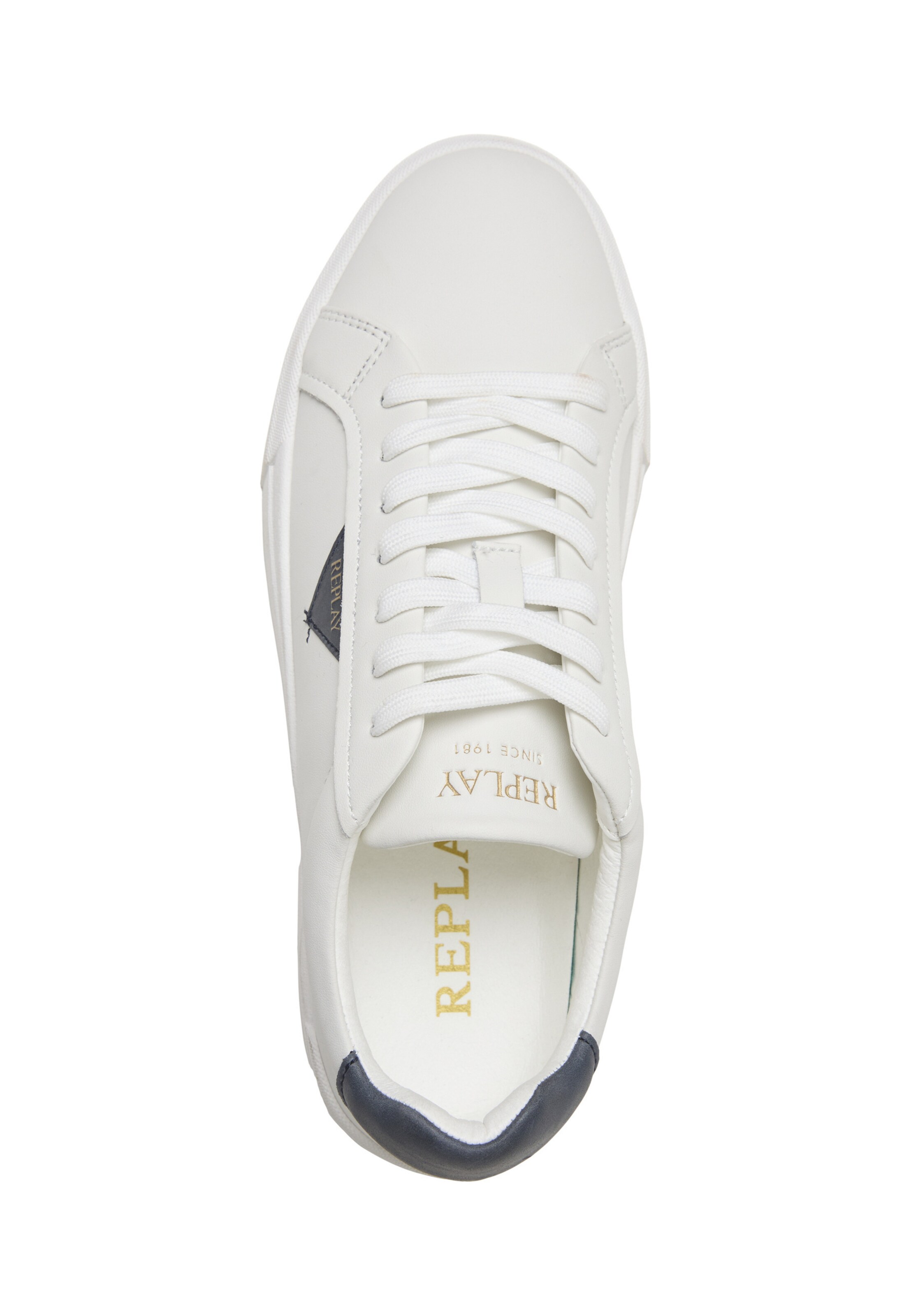 REPLAY Sneakers laag 'Evan' in Wit