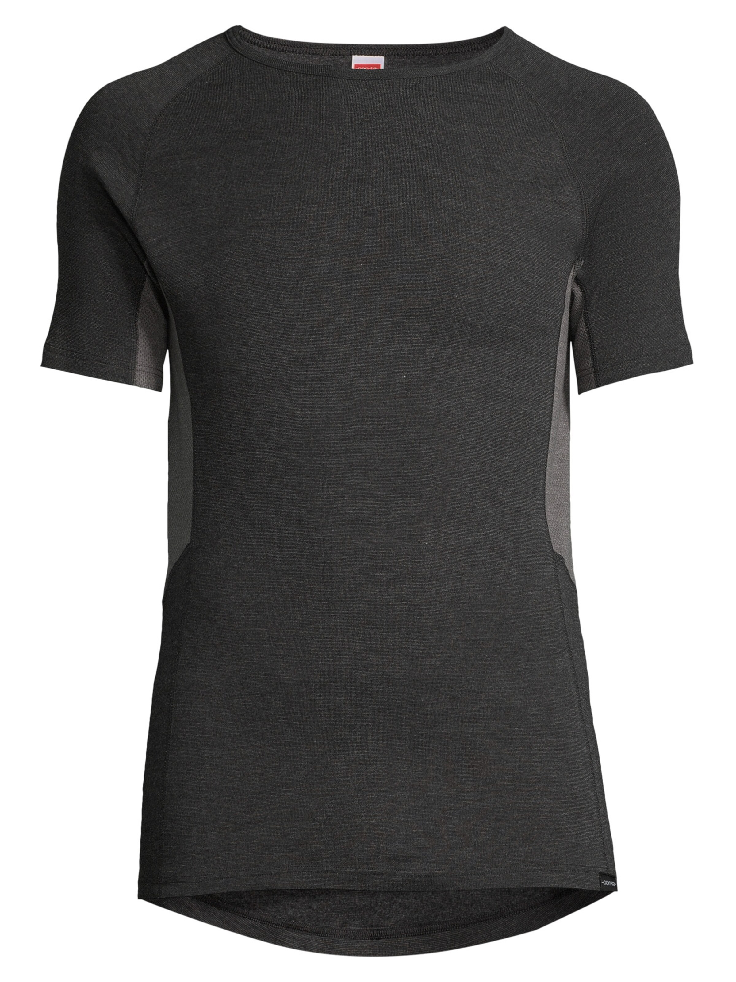 CON-TA Undershirt 'Sportiv' in Black: front