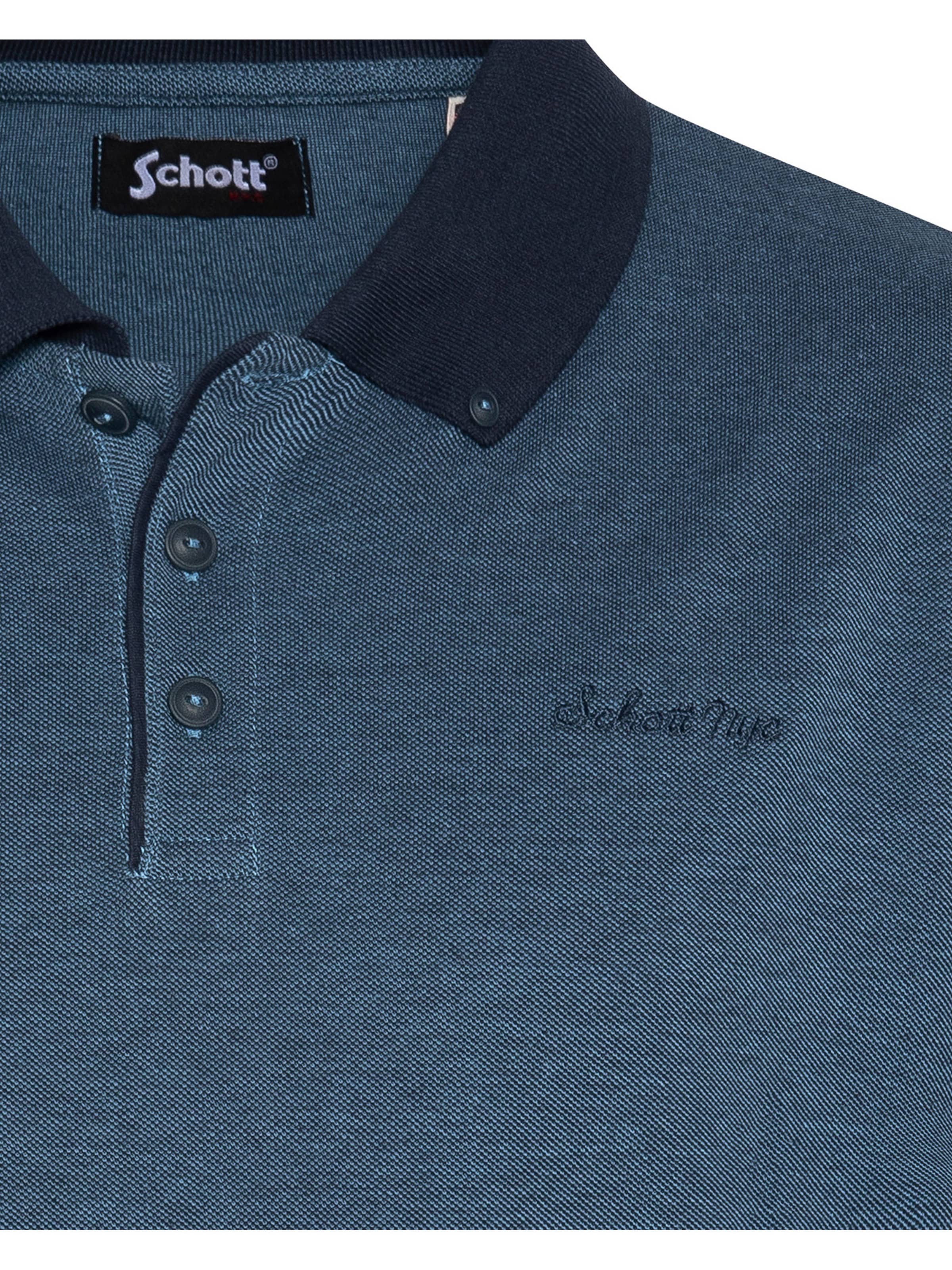 Schott NYC Shirt‌‌‌‌ in Blau