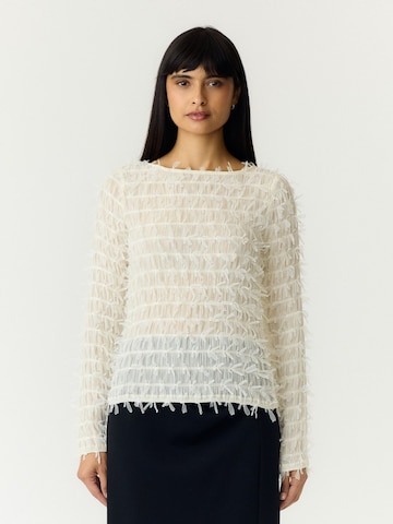 Top 'COMEA' di YAS in beige: frontale
