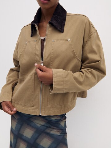 Pull&Bear Jacke in Braun