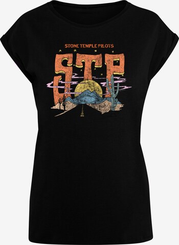 Merchcode T-Shirt 'Stone Temple Pilots - Desert Highway' in Schwarz: predná strana
