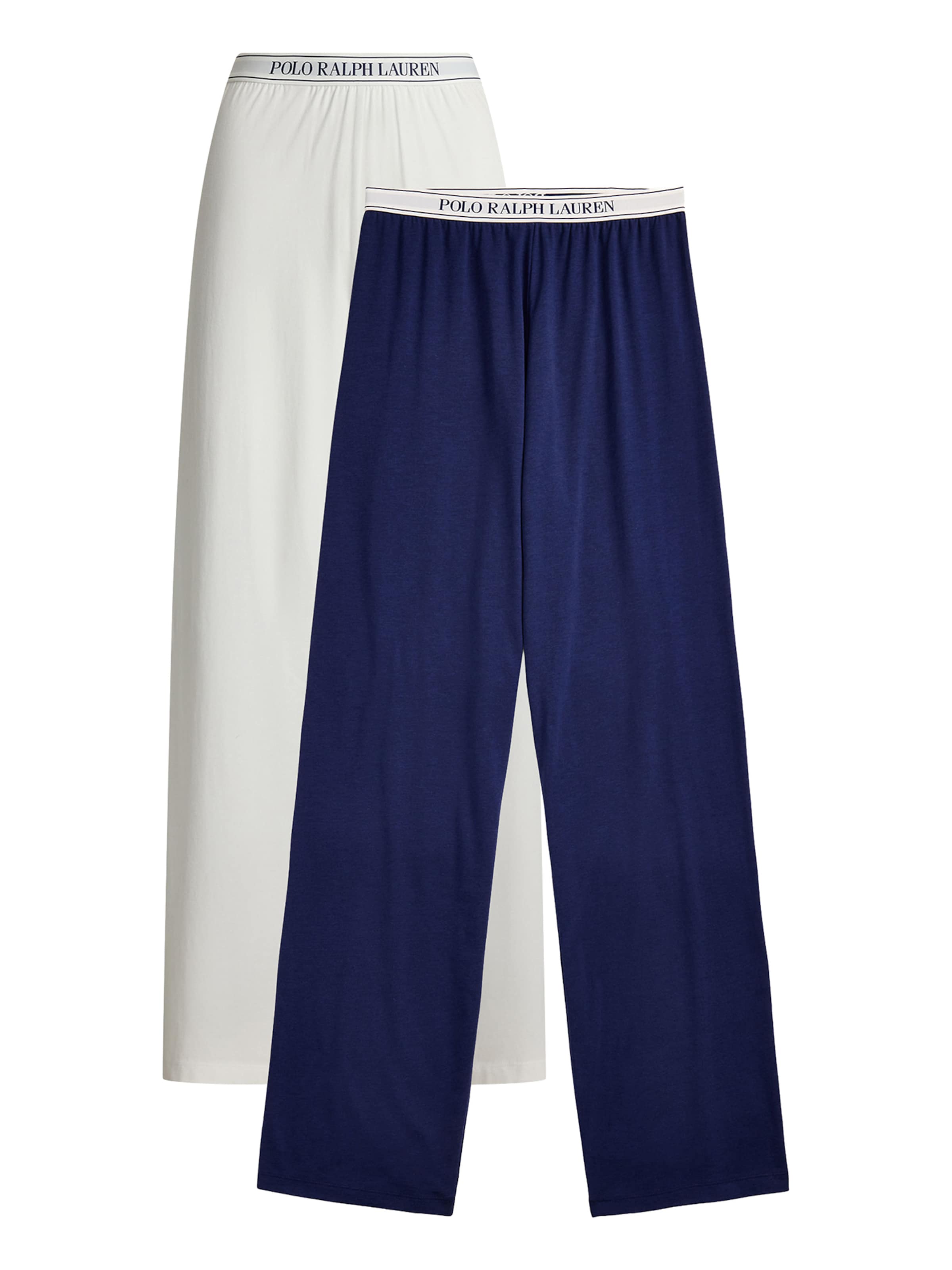 Polo Ralph Lauren Pyjamabroek ' Polo Essentials ' in Blauw: voorkant