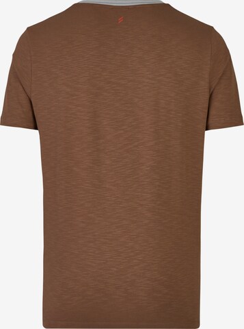 HECHTER PARIS T-Shirt in Braun