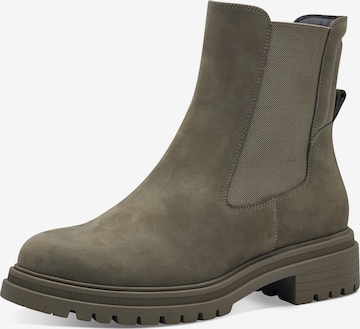 Tamaris Bootie in Green: front