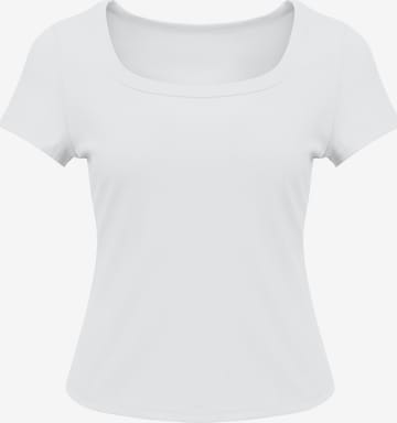 Tricou de la Imily Bela pe alb: față