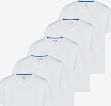 redmond Shirt 'Basic' in Weiß: Vorderseite