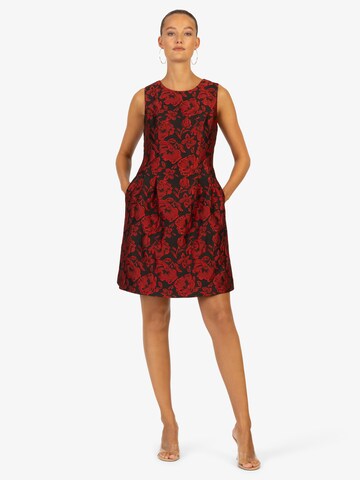 Robe de cocktail Kraimod en rouge : devant