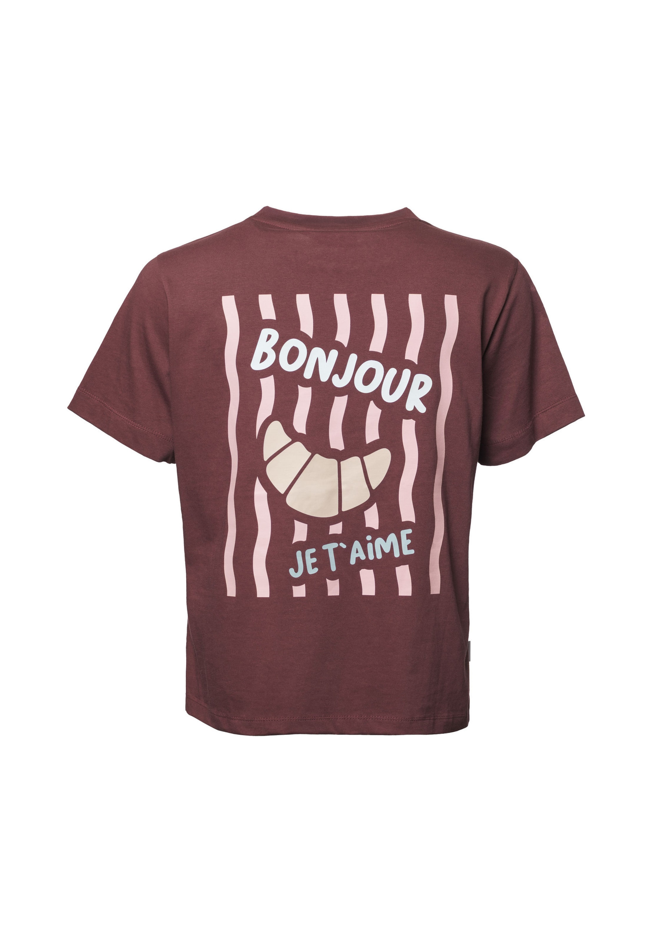 T-shirt 'Croissant Amour' Kleinigkeit en rouge