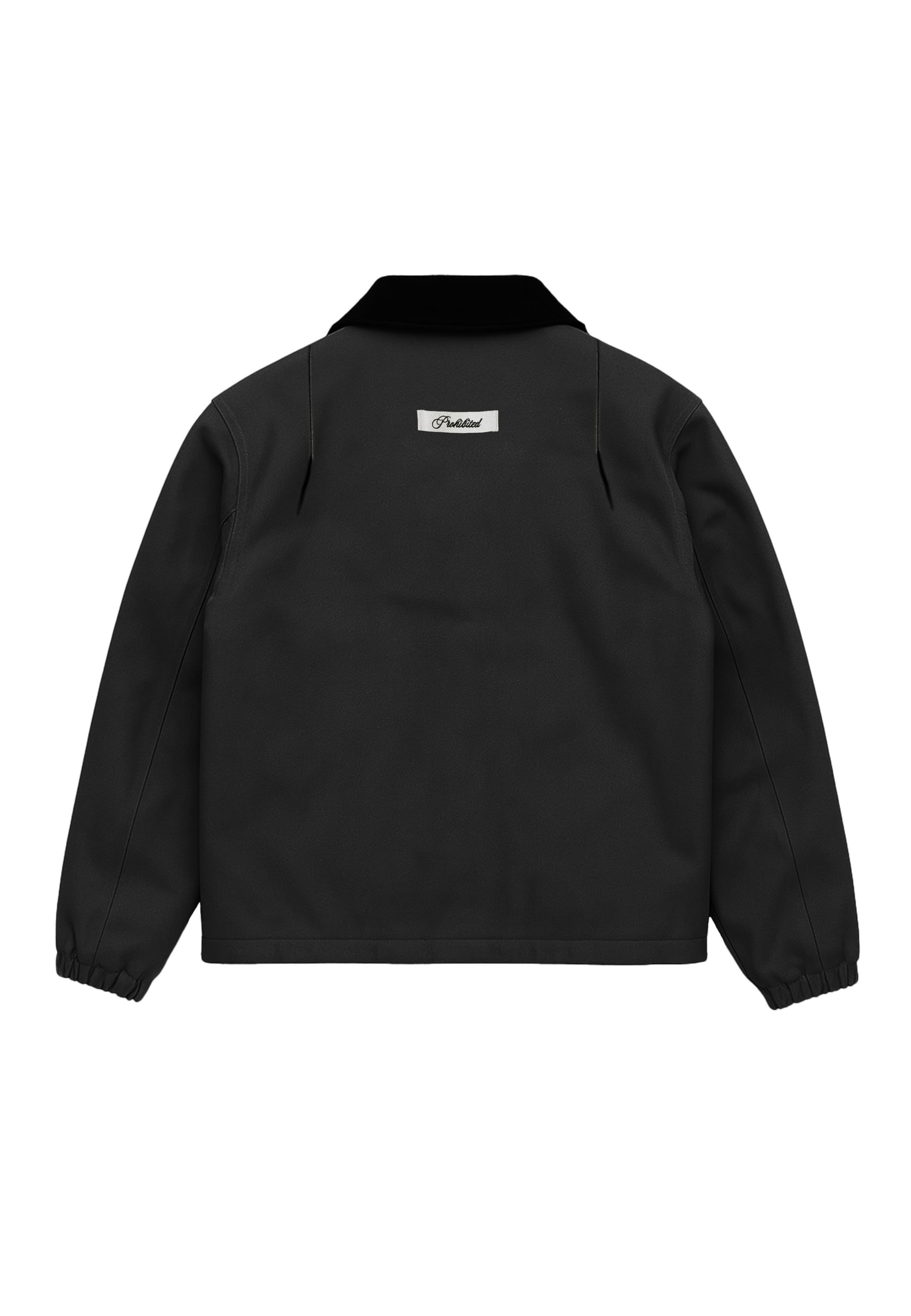 Veste mi-saison 'Back In The Days' Prohibited en noir