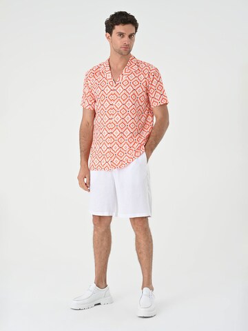 Coupe regular Chemise Antioch en orange