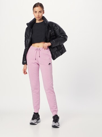 Nike Sportswear Zúžený Kalhoty 'EMEA' – fialová