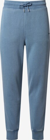 BOSS Orange Tapered Broek in Blauw: voorkant