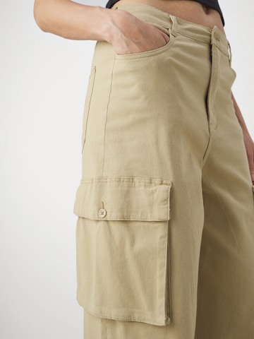 Denim Project Regular Housut ' DPWLoose ' värissä beige