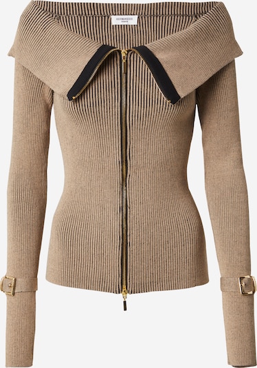 Hoermanseder Neuletakki värissä beige / musta, Tuotenäkymä