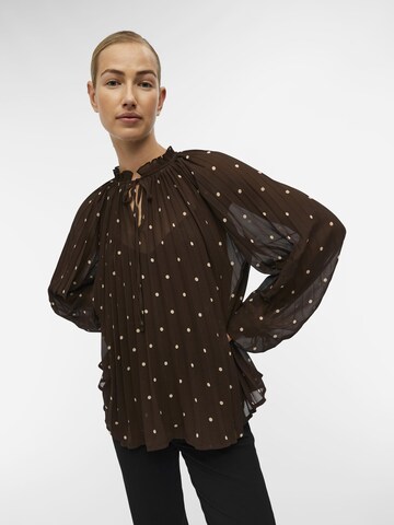 Camicia da donna 'Brink' di OBJECT in marrone