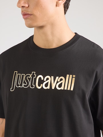 Just Cavalli Tričko 'INSTITUTIONAL' - Čierna