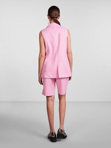 PIECES Gilet 'Tally' in Roze