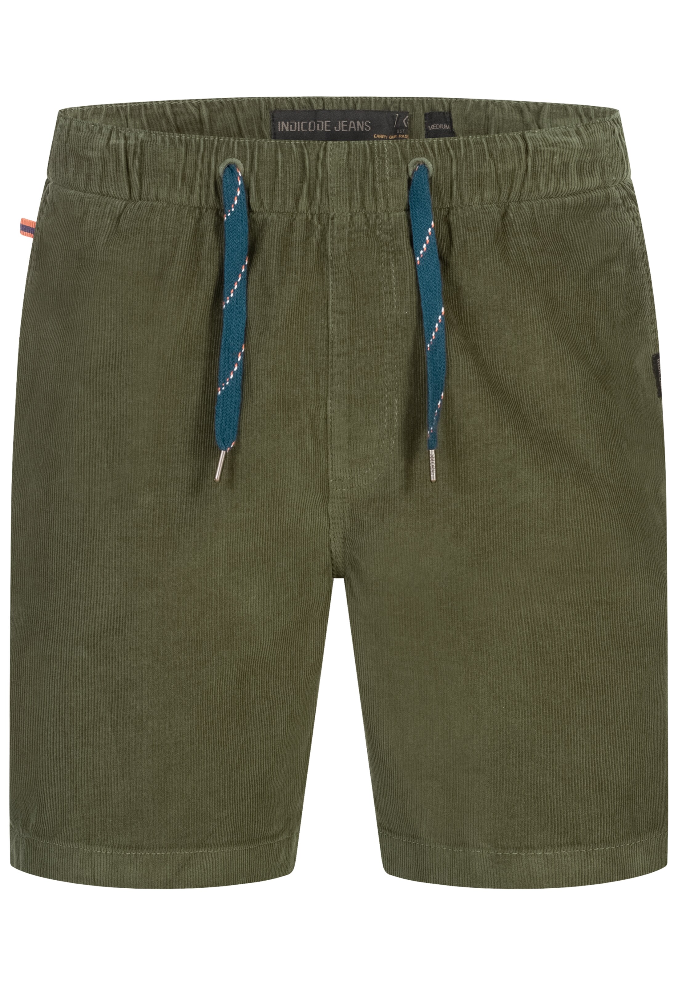 INDICODE JEANS Regular Pants 'Polle' in Green: front