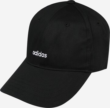 Casquette de sport ADIDAS PERFORMANCE en noir : devant