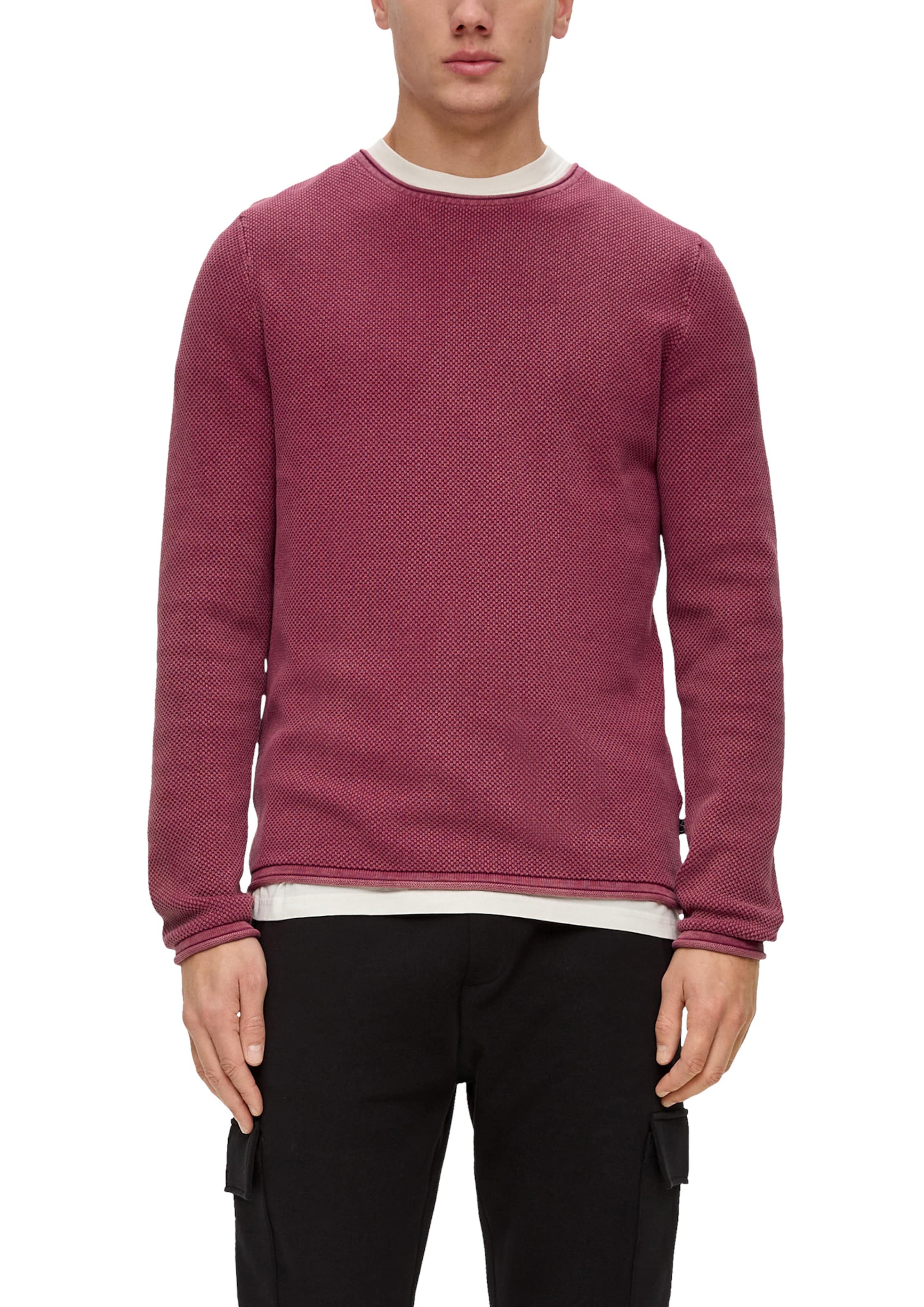 QS Strickpullover in Pink