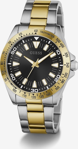 Montre à affichage analogique 'Neo' GUESS en argent : devant