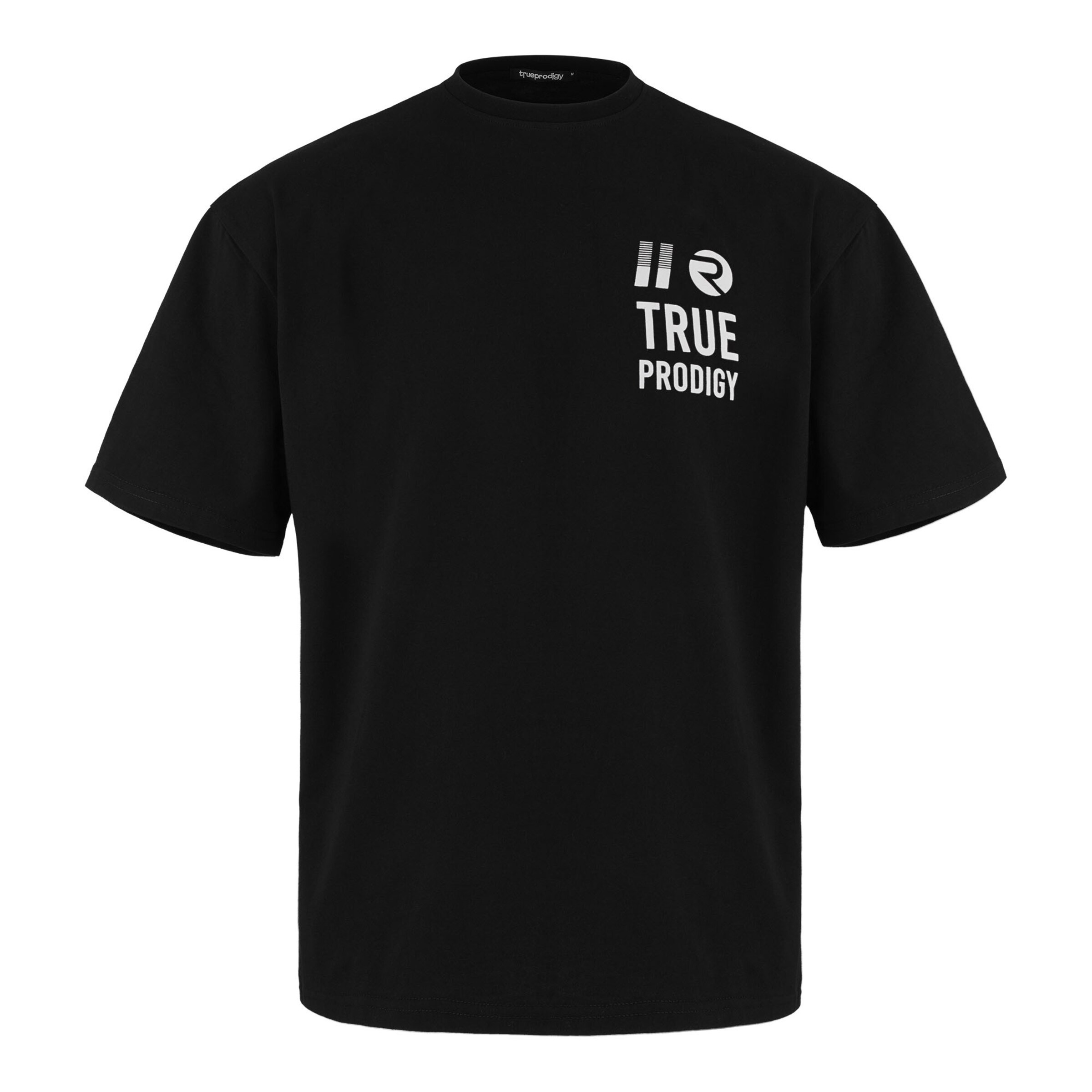 trueprodigy T-Shirt 'Peter' in Schwarz: Vorderseite