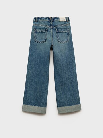 MANGO KIDS Loose fit Jeans 'WIDE1' in Blue