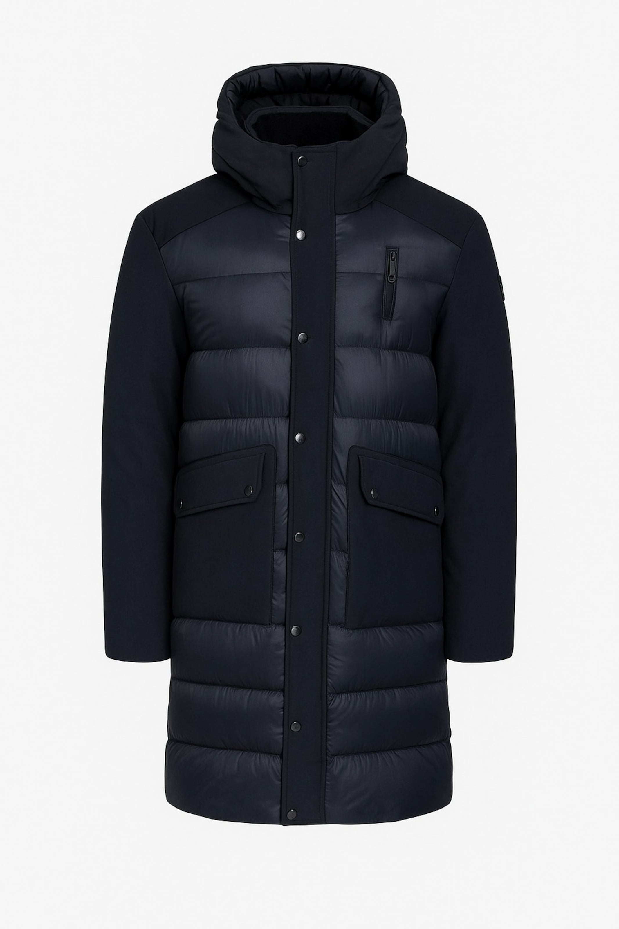 Ombre Between-season jacket in Black, Item view