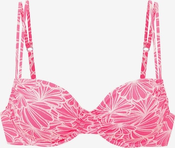 rožinė VENICE BEACH Marškinėliai Bikinio viršutinė dalis: priekis